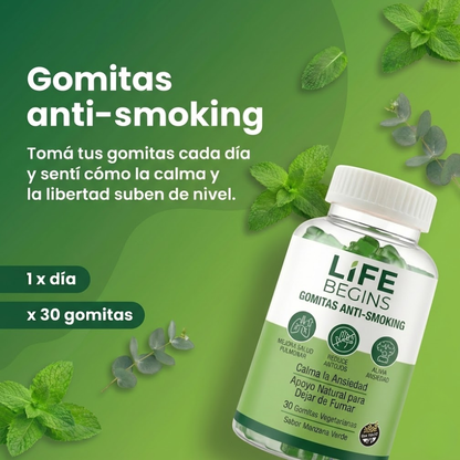 Gomitas para dejar el humo