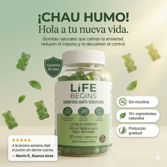 Gomitas para dejar el humo